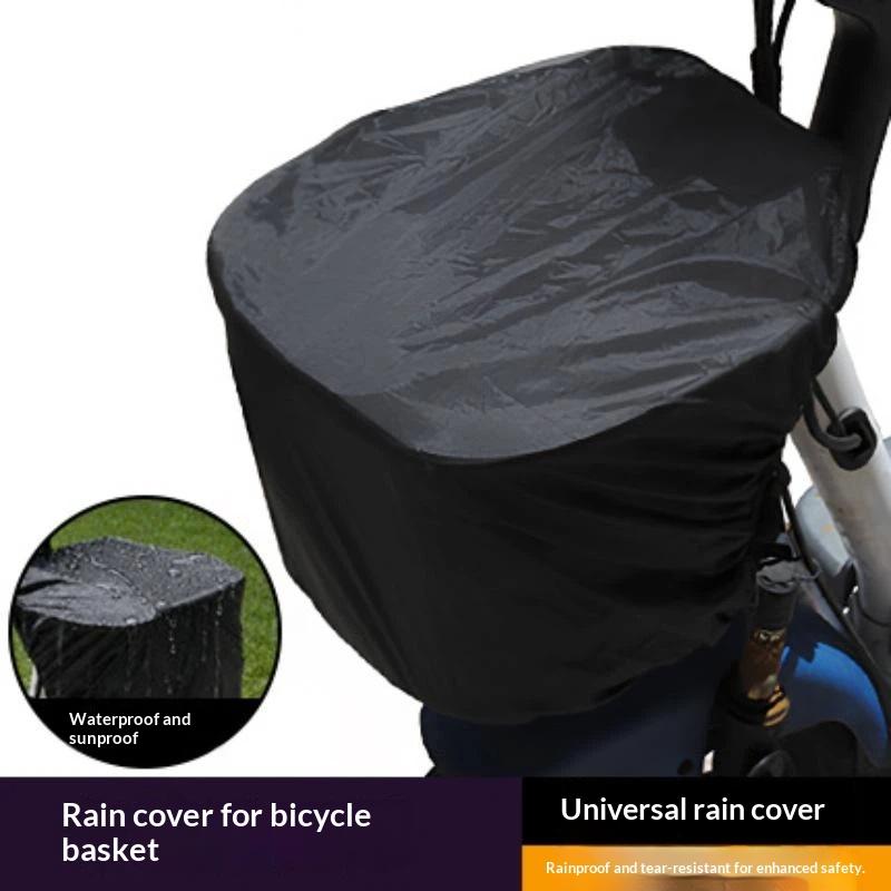 Mountain Biking In The Rain - Водонепроницаемый чехол-вкладыш для велосипедной корзины с