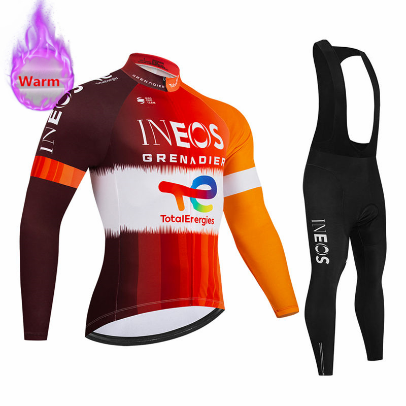 Mountain Biking Clothes - Комплект зимней велосипедной одежды Ineos Team: