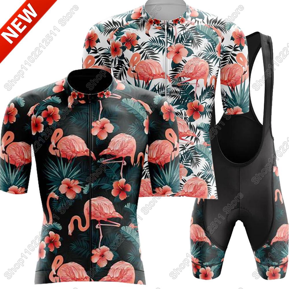 Mountain Biking Clothes - Комплект велосипедного трикотажа с фламинго 2025,