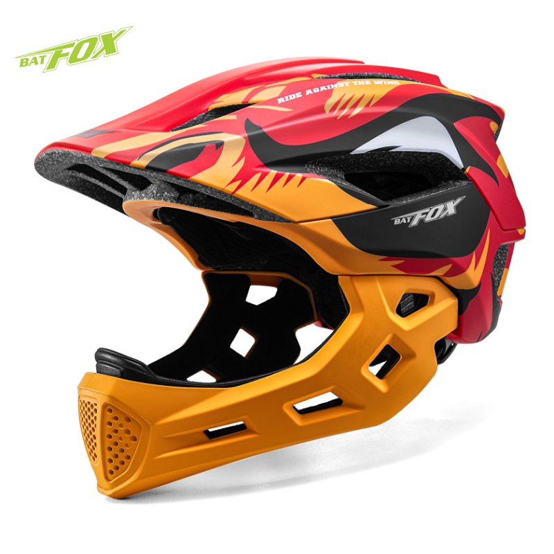 BATFOX детский анфас велосипед – обзор и цена Mountain Biking Helmet Full Face