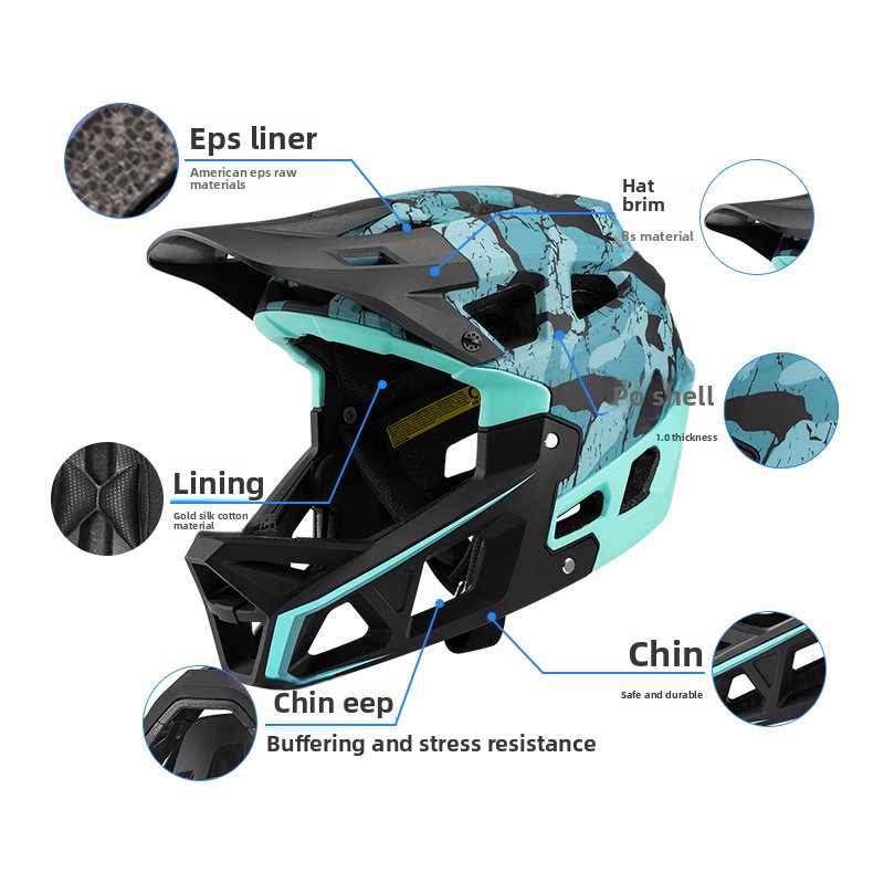 Хит продаж: Горный велосипедны – обзор и цена Mountain Biking Helmet Full Face