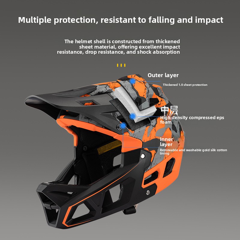 Хит продаж: Горный велосипедны – обзор и цена Mountain Biking Helmet Full Face