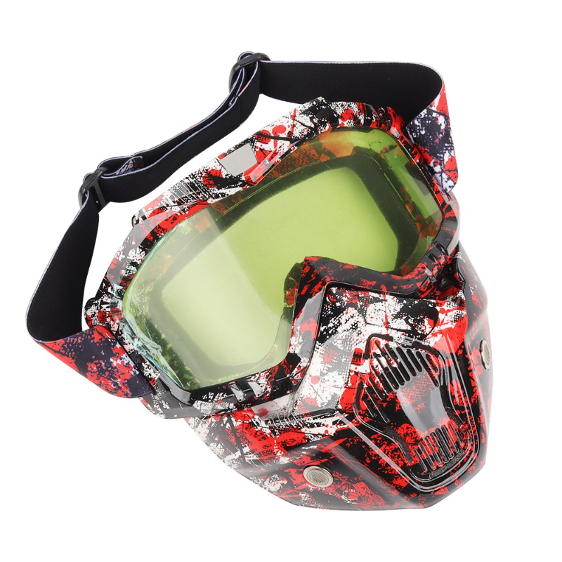 Мотоциклетные очки, маски, дыш – обзор и цена Mountain Biking Helmet Full Face