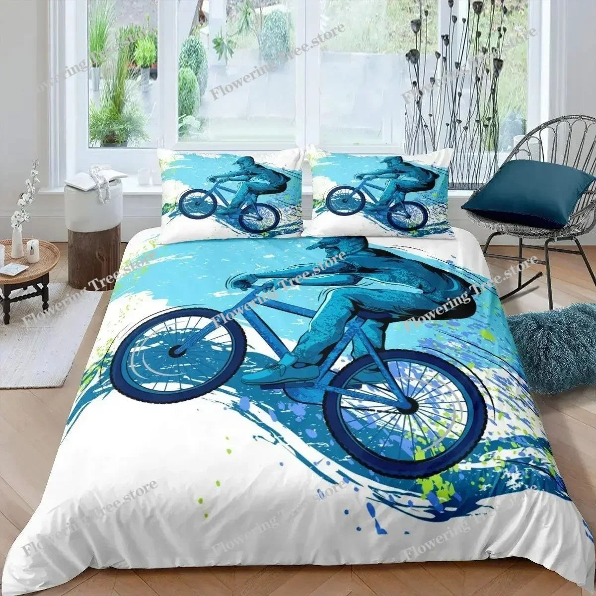 Комплект постельного белья для – обзор и цена Mountain Biking Game