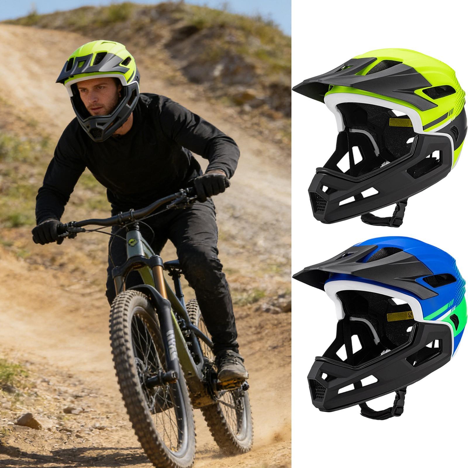 Полнолицевой шлем для горного  – обзор и цена Mountain Biking Helmet Full Face