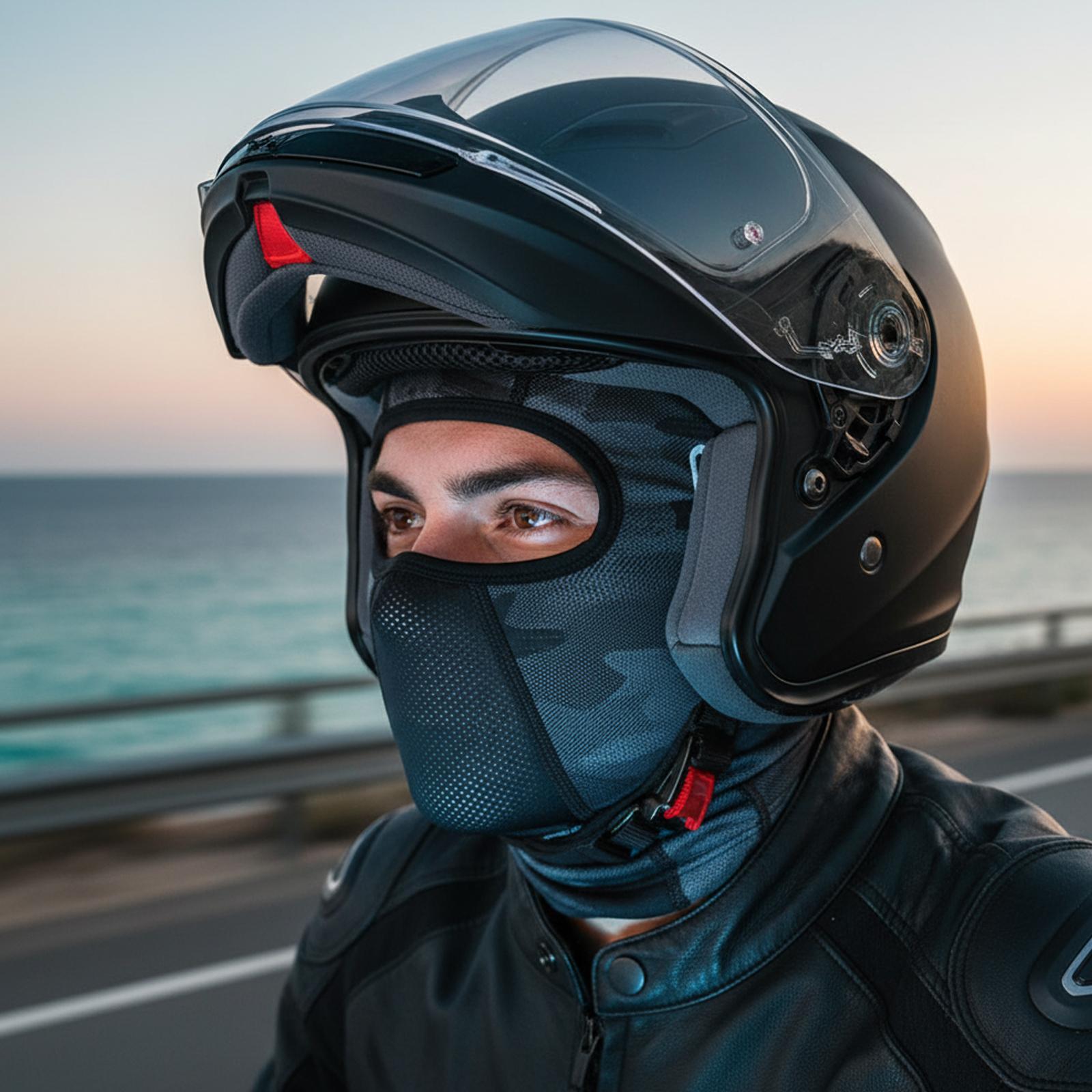 Полнолицевая балаклава, летняя – обзор и цена Mountain Biking Helmet Full Face