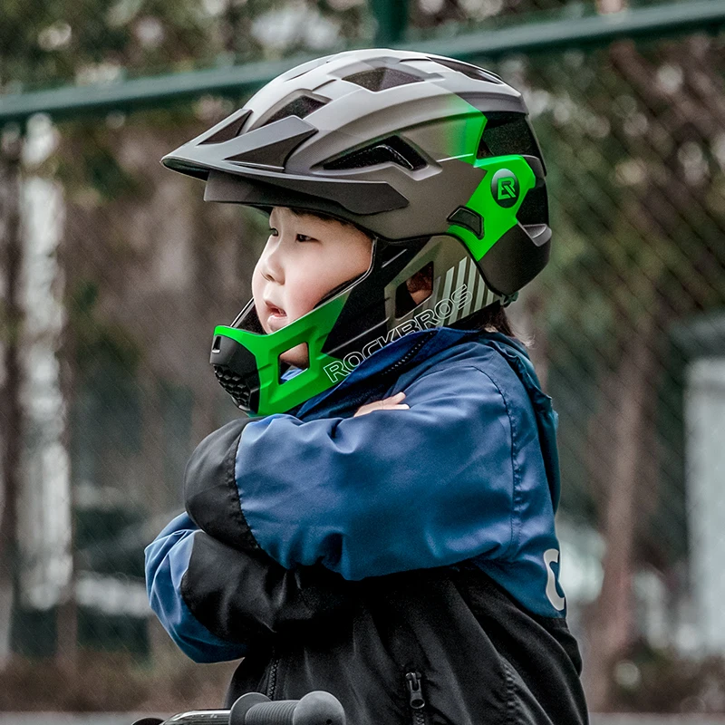 Детский велосипедный шлем ROCK – обзор и цена Mountain Biking Helmet Full Face