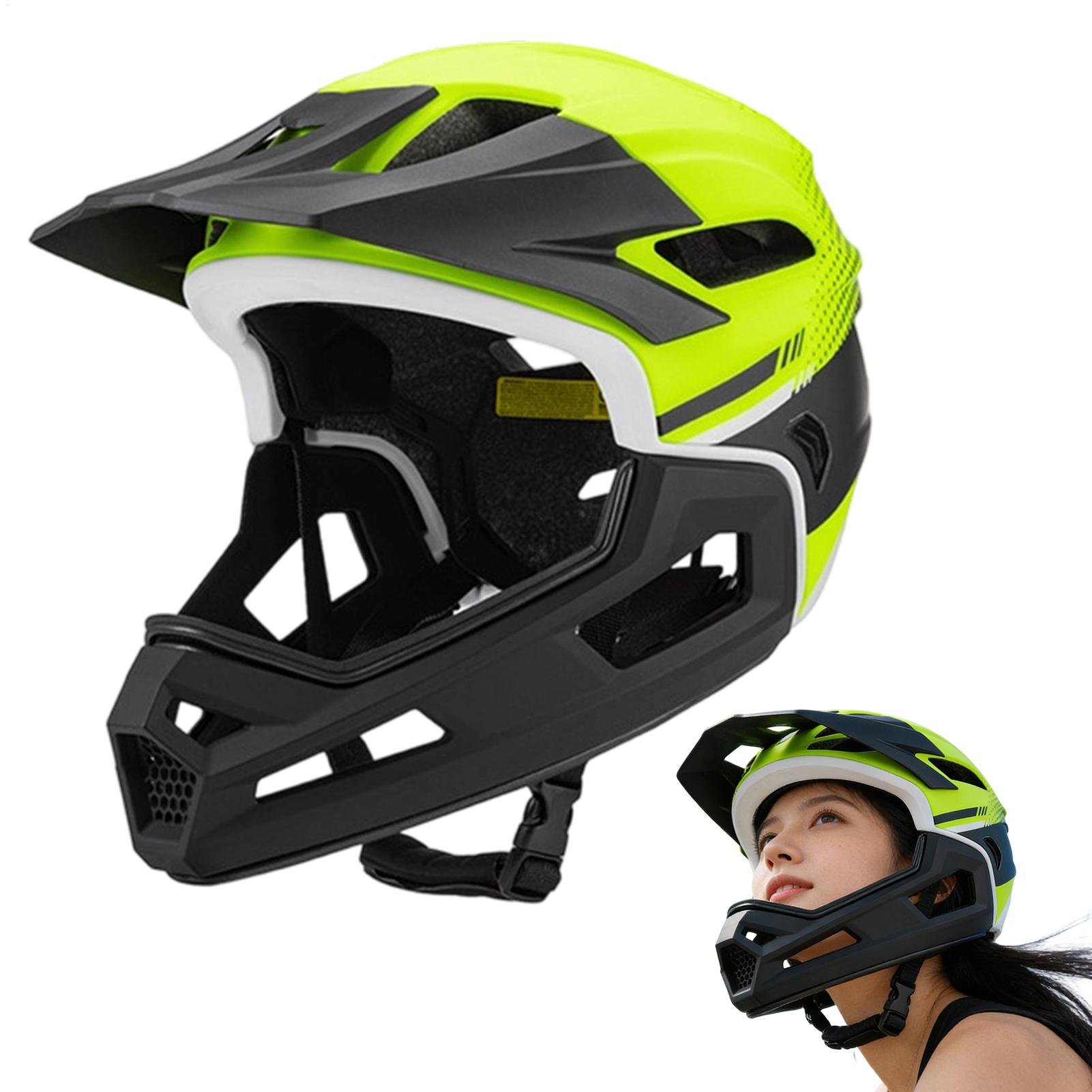 Полнолицевой шлем для горного  – обзор и цена Mountain Biking Helmet Full Face