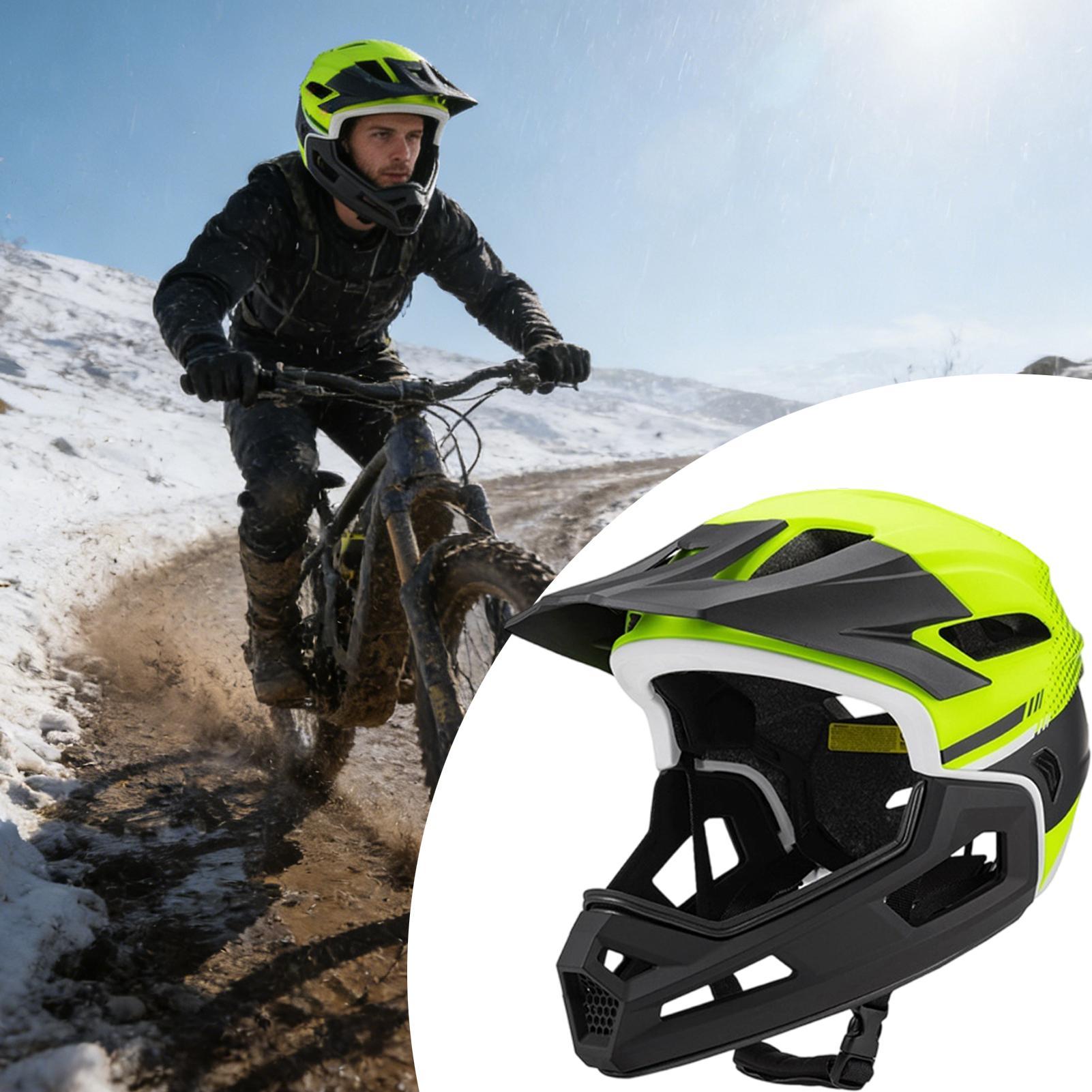 Полнолицевой шлем для горного  – обзор и цена Mountain Biking Helmet Full Face