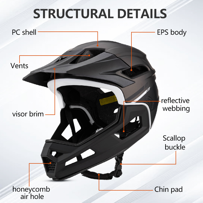 Eastinear шлем для горного вел – обзор и цена Mountain Biking Helmet Full Face